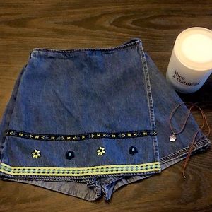 90’s Children’s Floral Skort